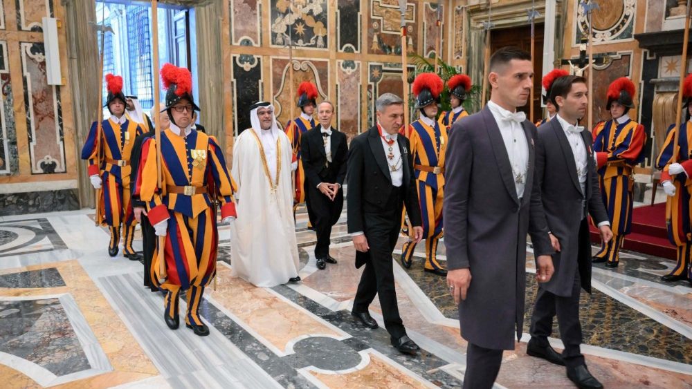 Візіт Салмана ібн Хамада Аль Халіфа ў Ватыкан