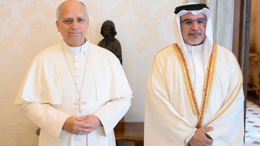 Візіт Салмана ібн Хамада Аль Халіфа ў Ватыкан