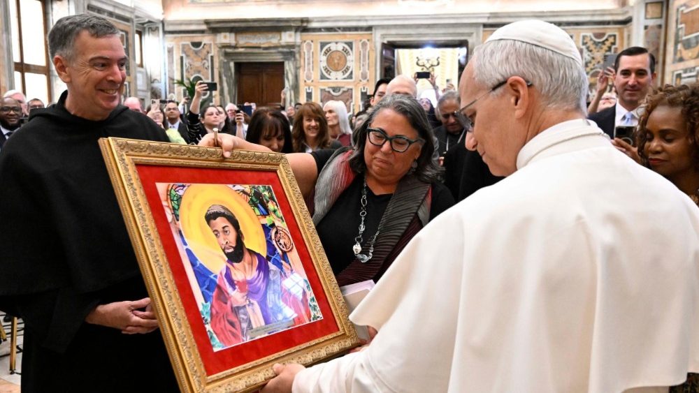 La Leon XIV, participanții la întâlnirea de studiu ”Refugees & Migrants in Our Common Home”