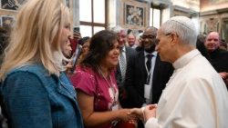 Папата с участниците в Международната конференция „Бежанци и мигранти в нашия общ дом“