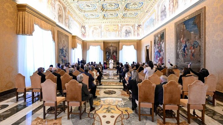 Audience du Pape avec  la Confédération médicale latino-ibéro-américaine et caribéenne.