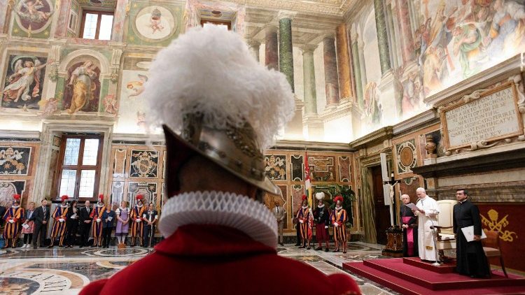 2025.10.03 Guardie Svizzere Pontificie in occasione della cerimonia del Giuramento