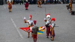 2025.10.04 Jurământul Gărzii Elvețiene Pontificale (fotografie din arhivă)
