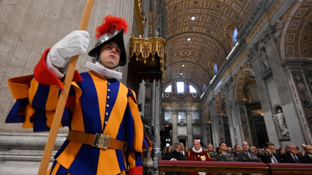2025.10.04 Messa Guardie Svizzere Pontificie