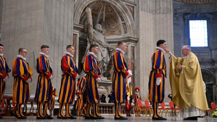 2025.10.04 Messa Guardie Svizzere Pontificie