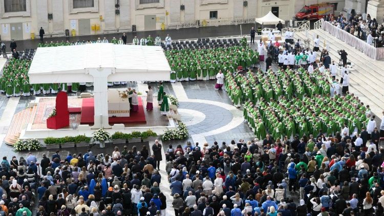 Lors du jubilé des migrants et du monde missionnaire, le 5 octobre 2025.