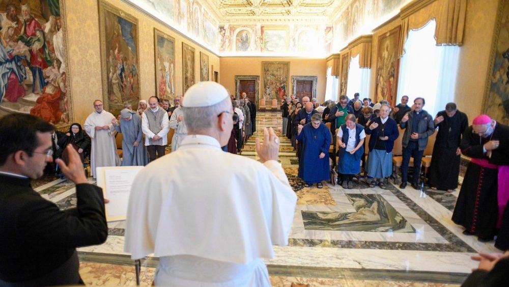 2025.10.11 Eremiti Italiani che partecipano al Giubileo della Vita COnsacrata