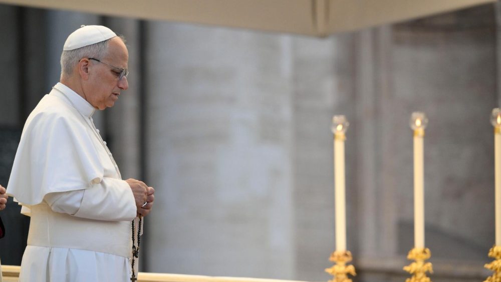 Ружанцовая малітва на Плошчы Святога Пятра