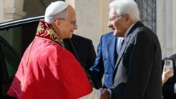 2025.10.14 Visita Ufficiale al Presidente della epubblica Italiana, On. Sergio Mattarella, al Palazzo del Quirinale