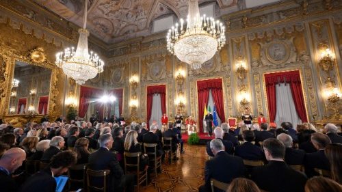 Papež Leon XIV. Italijo spodbudil k prizadevanju za mir in pravičnost