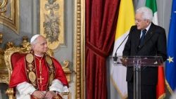 Il discorso del presidente della Repubblica Italiana, Sergio Mattarella, al Palazzo del Quirinale, nel corso della visita ufficiale di Papa Leone XIV