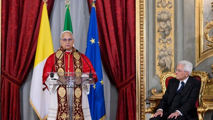 2025.10.14 Visita Ufficiale al Presidente della epubblica Italiana, On. Sergio Mattarella, al Palazzo del Quirinale