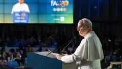 Der Papst bei der FAO