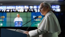 ርዕሰ ሊቃነ ጳጳሳት ሊዮ አሥራ አራተኛ የአለም የምግብ ቀን እና ድርጅቱ የተመሰረተ 80 ኛ አመትን ለማክበር በሮም በሚገኘው ጽ/ቤት ንግግር ስያደርጉ