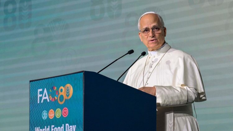 Papež v Organizaci OSN pro výživu a zemědělství