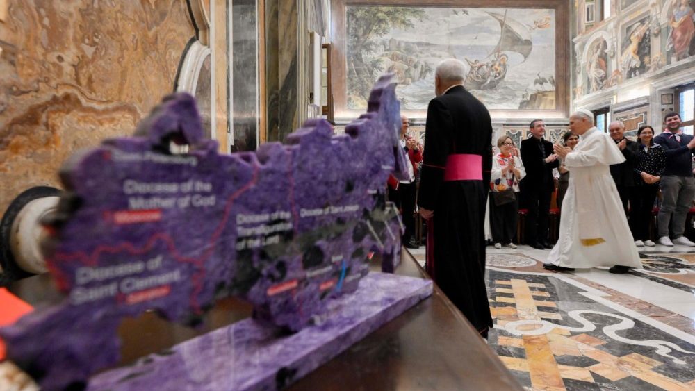 Аўдыенцыя Папы Льва XIV для пілігрымаў з Расіі