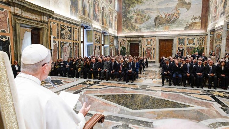 Audience pro italskou Národní radu proti lichvě