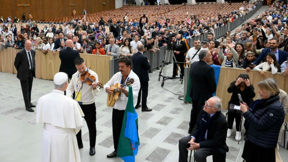2025.10.18 Partecipanti al Giubileo dei Rom, Sinti e Camminanti