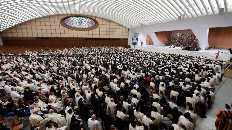 Частная аудиенция в Зале Павла VI, 23 октября 2025 г.