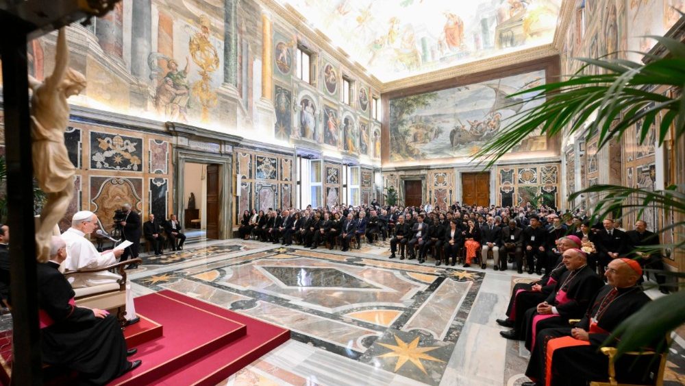 Аўдыенцыя для акадэмічнай супольнасці Папскага тэалагічнага інстытута імя Яна Паўла ІІ