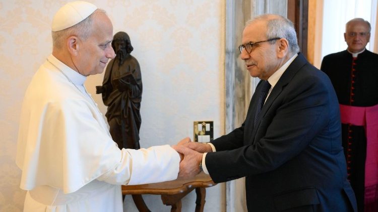 Ojciec Święty i premier Libanu