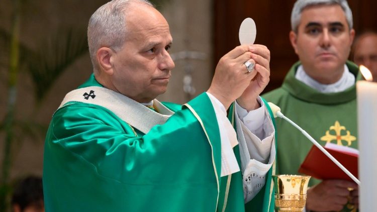 2025.10.25 Papa aliadhimisha Miza kwa Mihimili ya Kikatiba nchini Italia. 