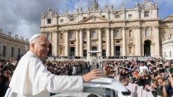 Leon XIV - audiencja generalna, fot. Vatican Media