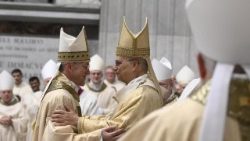 Папата  с новия нунций в Ирак