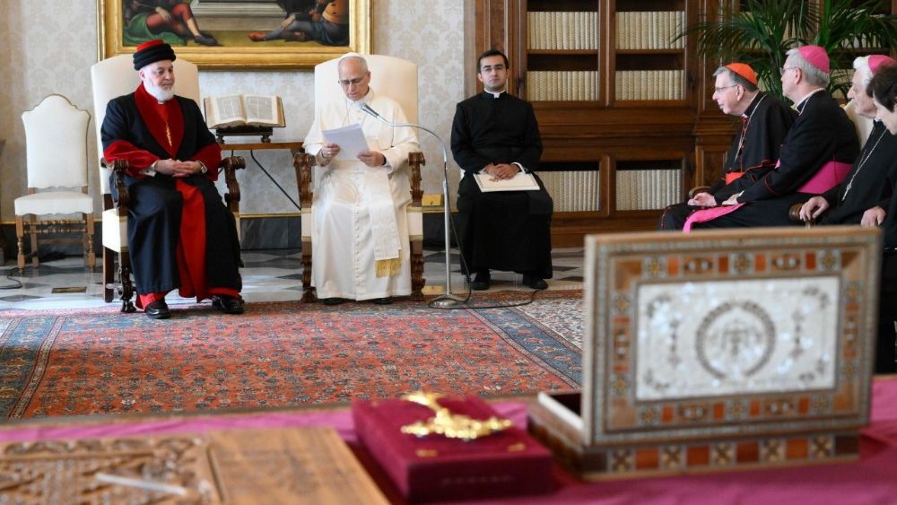 2025.10.27 Sua SantitÃ  Mar Awa III, Catholicos-Patriarca della Chiesa Assira dell'Oriente