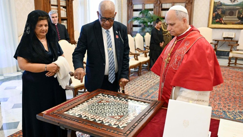 Візіт прэзідэнта Фіджы ў Ватыкан