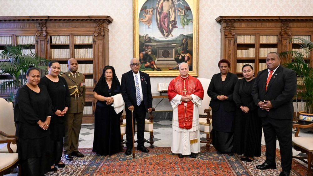 Візіт прэзідэнта Фіджы ў Ватыкан
