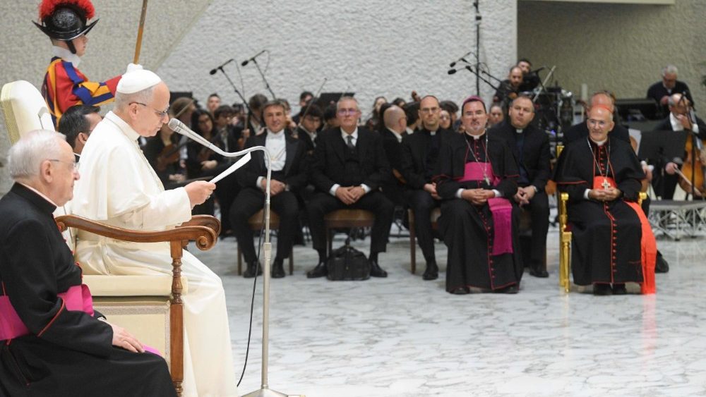 Аўдыенцыя для маладых удзельнікаў Юбілею свету адукацыі