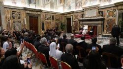 Папата с Organizacion de Universidades Catolicas de America Latina y el Caribe