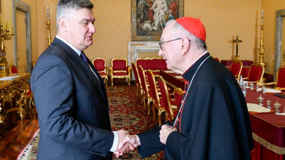 Візіт прэзідэнта Харватыі ў Ватыкан