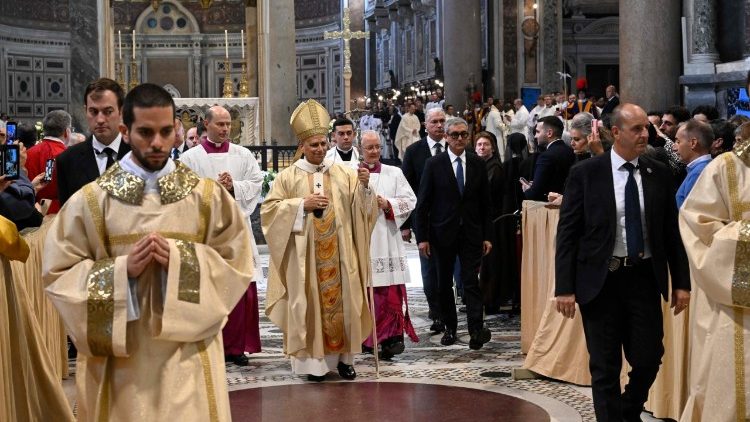 Papež Lev XIV. ve své katedrále