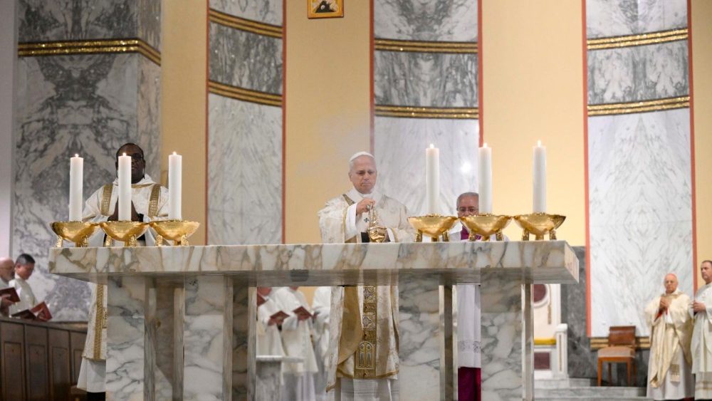 Святая Імша ў касцёле святога Анзэльма