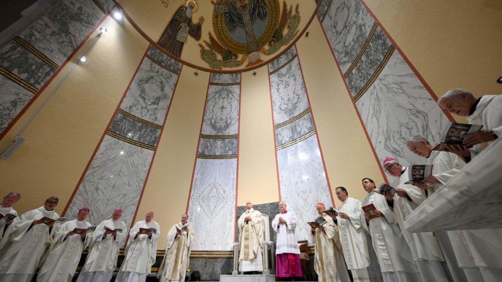 Святая Імша ў касцёле святога Анзэльма