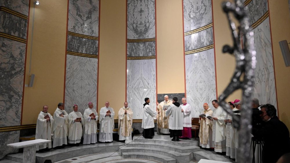 Святая Імша ў касцёле святога Анзэльма