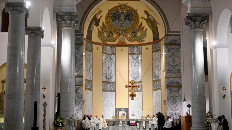 The Church of Sant'Anselmo in Rome