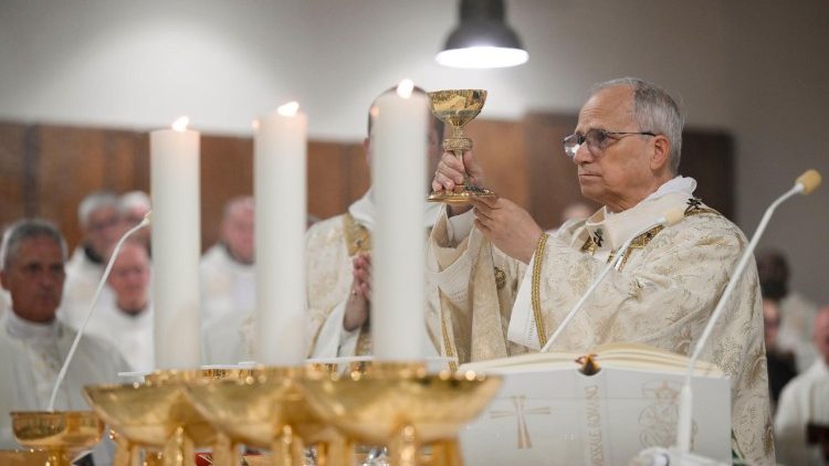 2025.11.11 Chiesa di Sant'Anselmo all'Aventino - Santa Messa nel 125Â° anniversario della Dedicazione della Chiesa