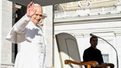 Pope Leo XIV at Wednesday General Audience