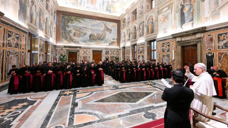 Un momento dell'udienza