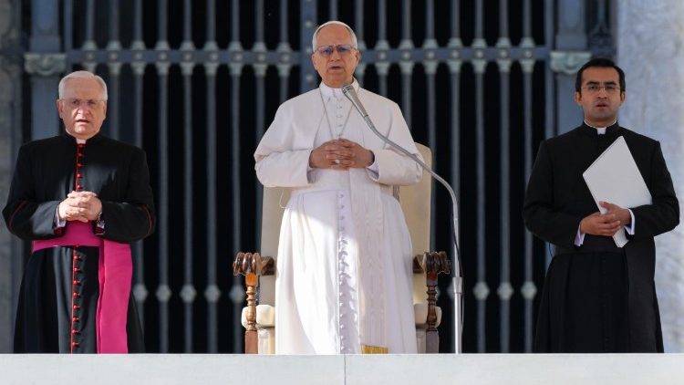 Die Generalaudienz auf dem Petersplatz an diesem Mittwoch