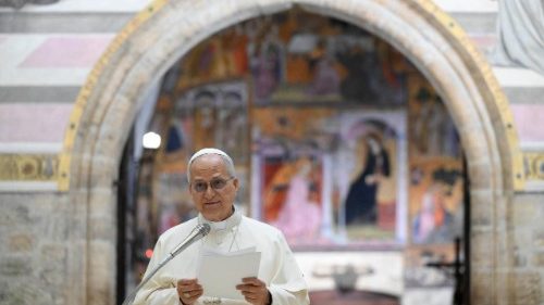 Papst w&uuml;rdigt Portiunkula-Ablass des heiligen Franz
