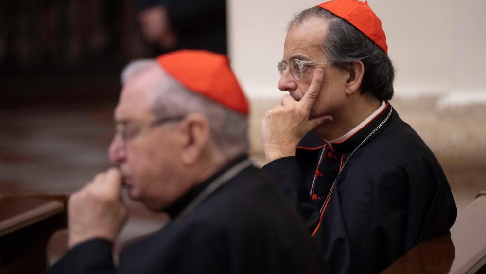 Сустрэча з членамі Канферэнцыі Біскупаў Італіі