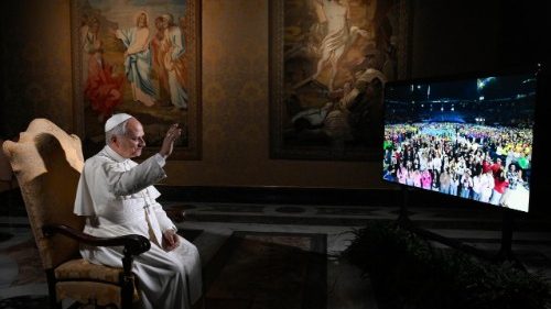 Digitales Jugendtreffen mit dem Papst: Der Wortlaut