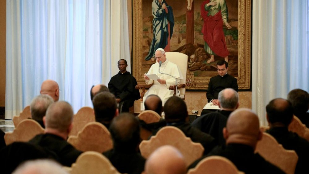 Аўдыенцыя для членаў ордэна Слугаў Марыі