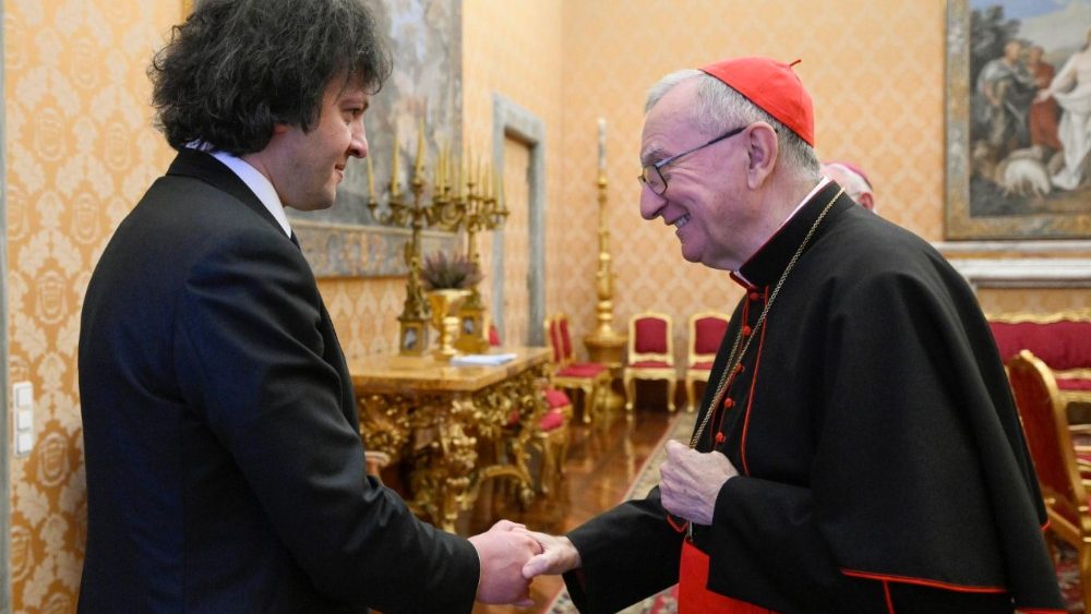 Візіт у Ватыкан прэм'ер-міністра Грузіі
