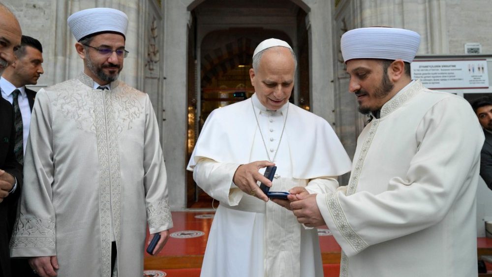 Візіт у Блакітную мячэць у Стамбуле