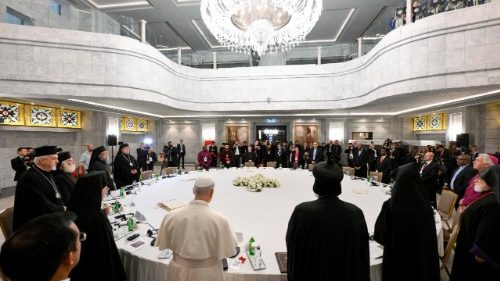 Св. Отец встретился с главами Церквей